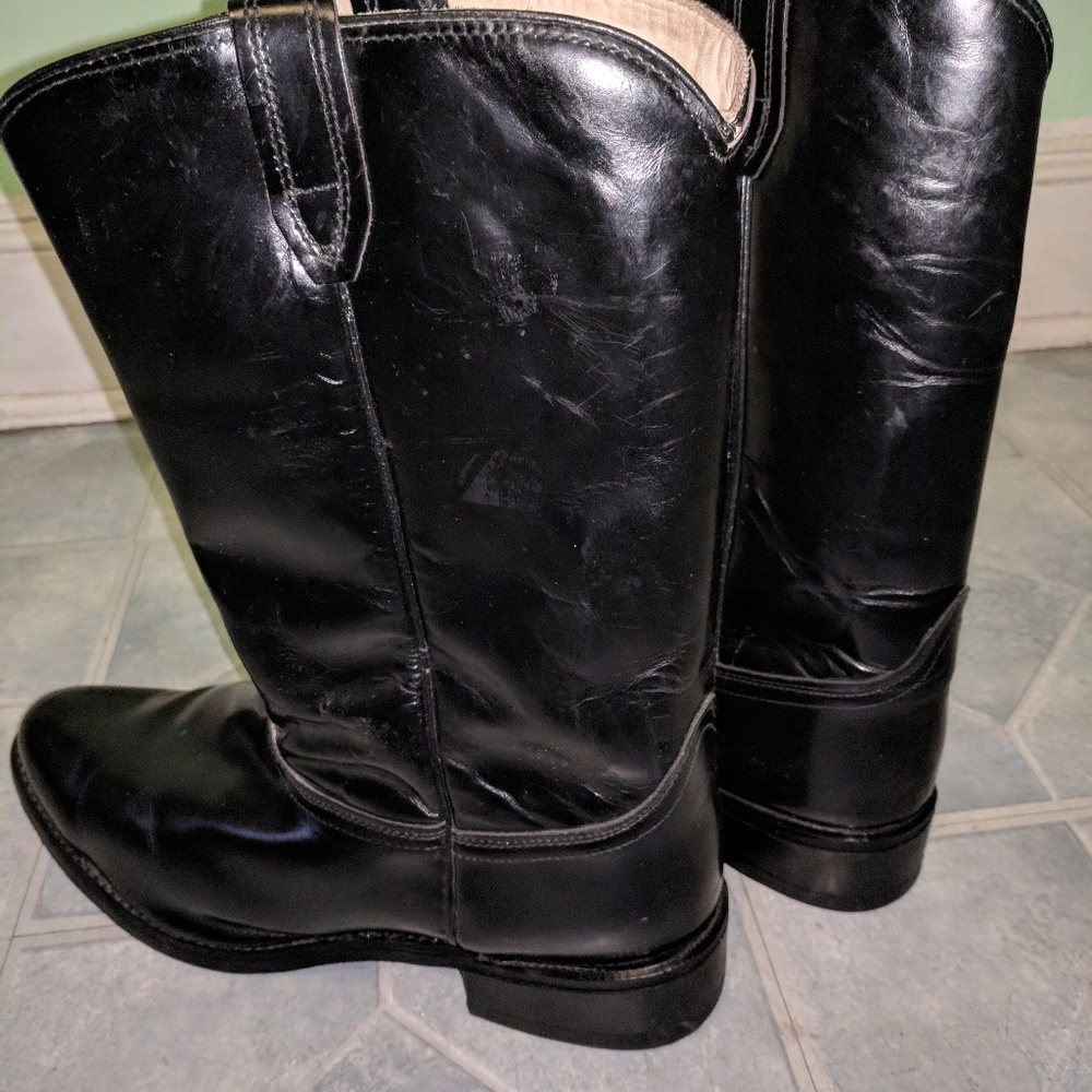 Leather Riding Boots - Picture 3 of 6
